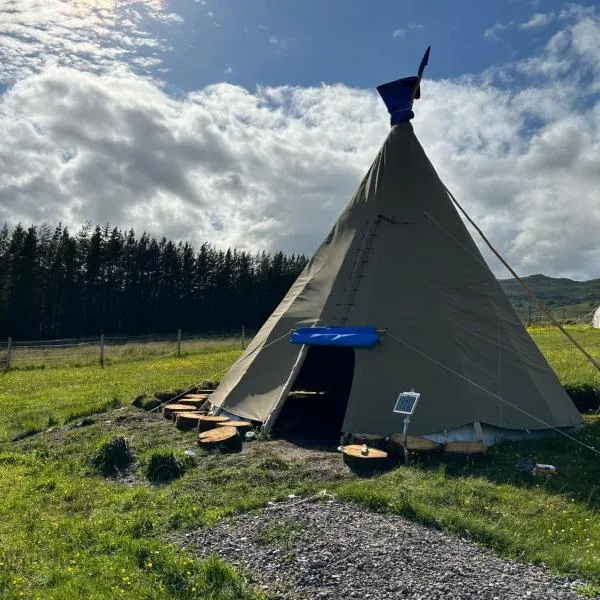 Thainstone tipi，位于洛赫卡伦的酒店