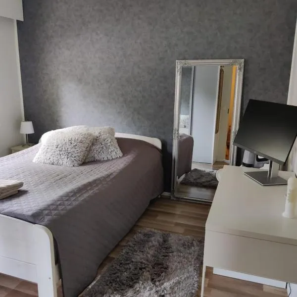 Two-room apartment with sauna in the Old Town，位于萨翁林纳的酒店