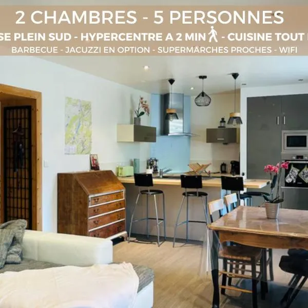 Appartement 2 chambres Proche CV，位于蓬塔利耶的酒店