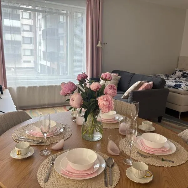 Comfy home, moottorisänky, kuivausrumpu, wifi，位于波里的酒店