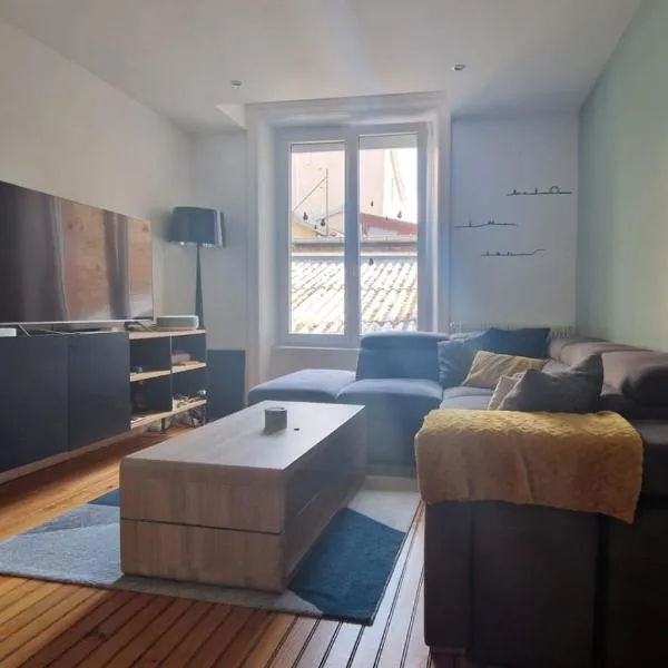 Magnifique appartement avec terrasse au centre Epinal，位于埃皮纳勒的酒店
