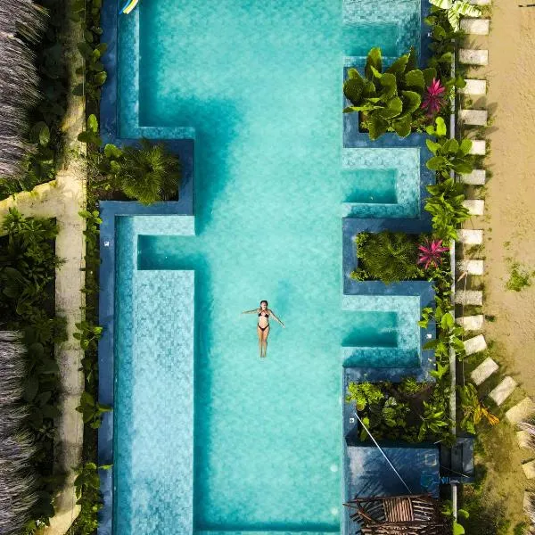 MAKAI BEACH HOSTEL，位于Punta de Piedra的酒店