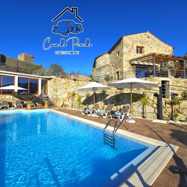 Casa do Penedo Castle House，位于利尼亚雷斯的酒店