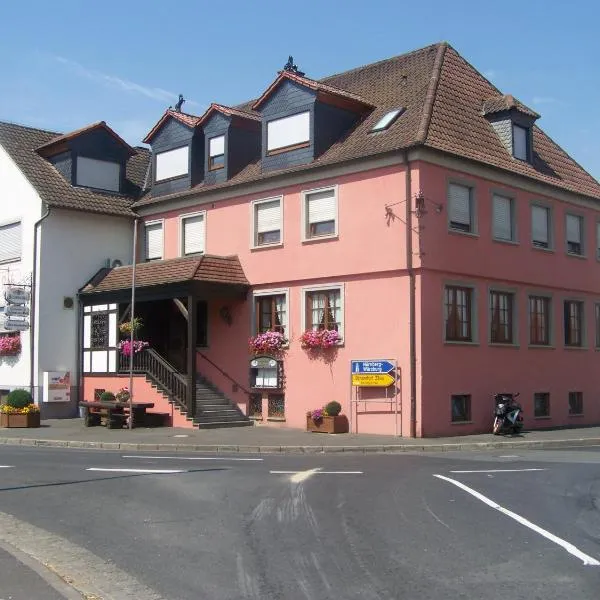 施瓦尔兹罗斯酒店，位于Großlangheim的酒店