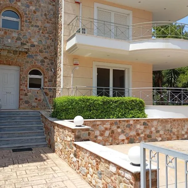 Casa Azul Nea Makri，位于新马克立的酒店