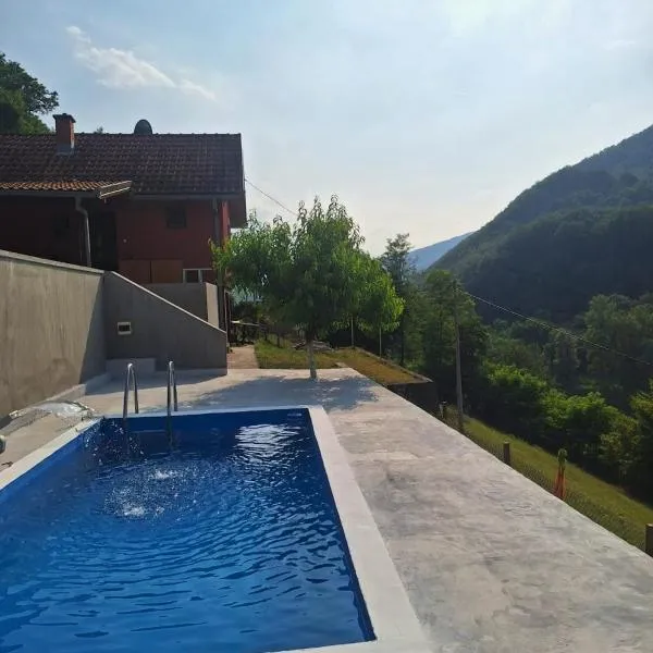 Drina Vista，位于Milatovići的酒店