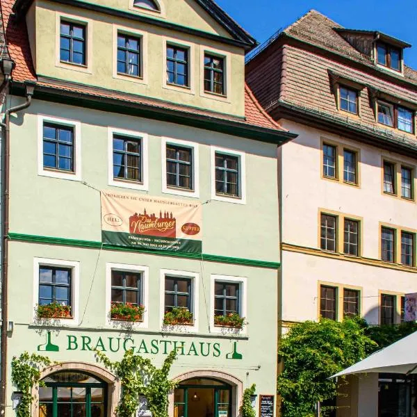 Braugasthaus，位于萨勒河畔瑙姆堡的酒店