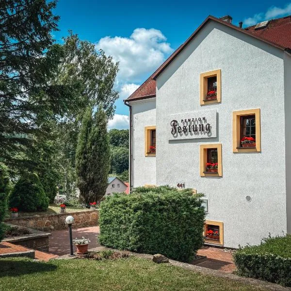 Penzion Festung，位于Petrovice的酒店