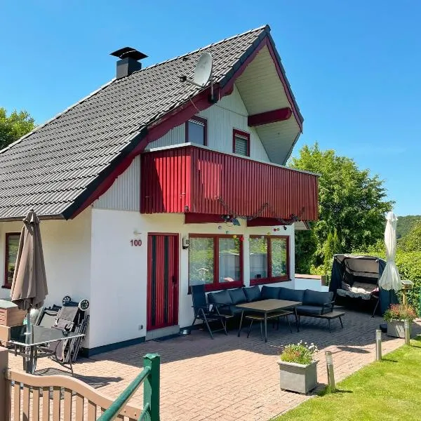 Ferienhaus "Bären Ecke" am See im Bergland，位于基希海姆的酒店