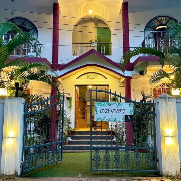 GOAROUND- Cozy Casa Mellow at Vagator by Goaround Homes，位于安君纳的酒店