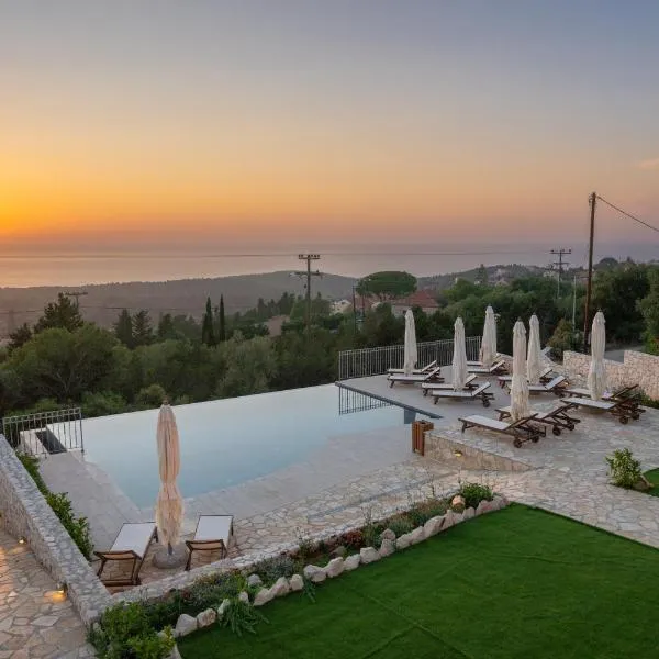 HELLOSUMMER luxury Apartments Kefalonia，位于Andipáta Erísou的酒店