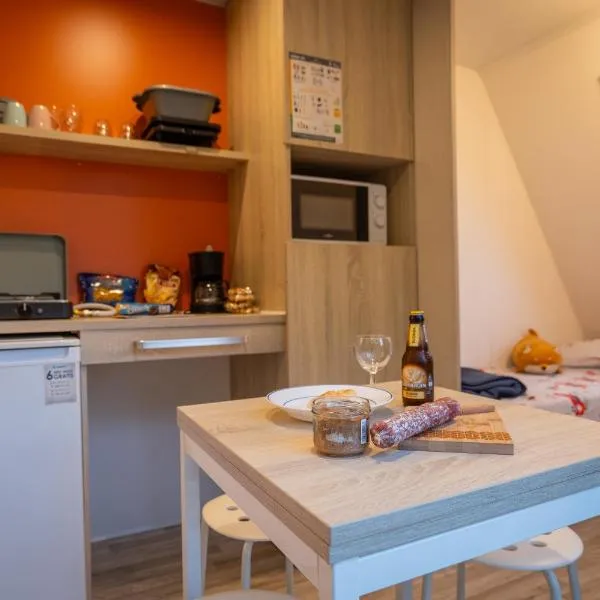 Camping Onlycamp La Potinière，位于Écueillé的酒店