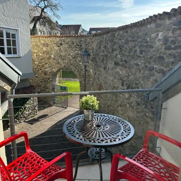 Ferienwohnung Stadtgarten，位于博登斯边的拉多夫采尔的酒店