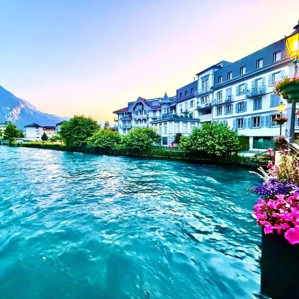 Oldtown central - amazing views，位于Unterseen的酒店