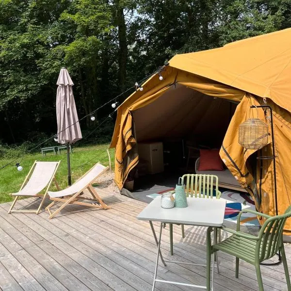 Glamping du Manoir de la Douve，位于赫纲兰德的酒店