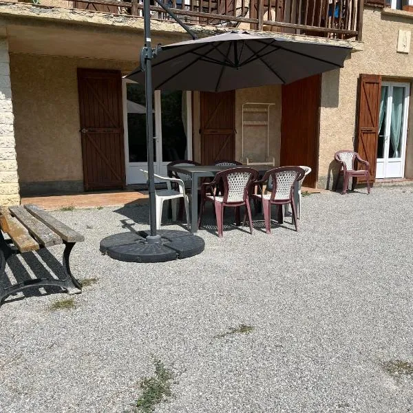 Bas de chalet plein pied，位于Villars-Colmars的酒店