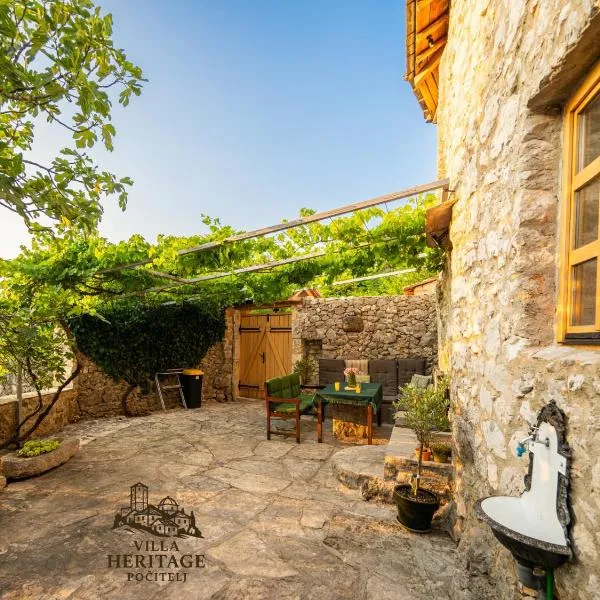Pocitelj Heritage Stone Villa，位于Počitelj的酒店