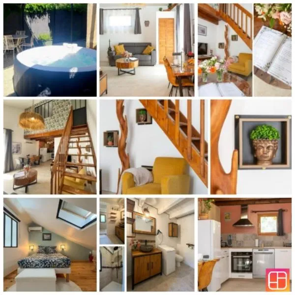 Nature&détente au pied du Mont Ventoux parking privé gratuit，位于卡庞特拉的酒店