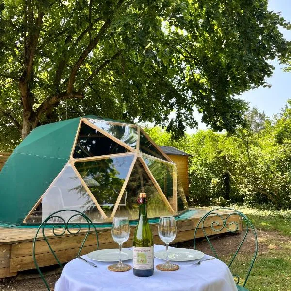 Le dôme en seine, proche Giverny，位于Moisson的酒店