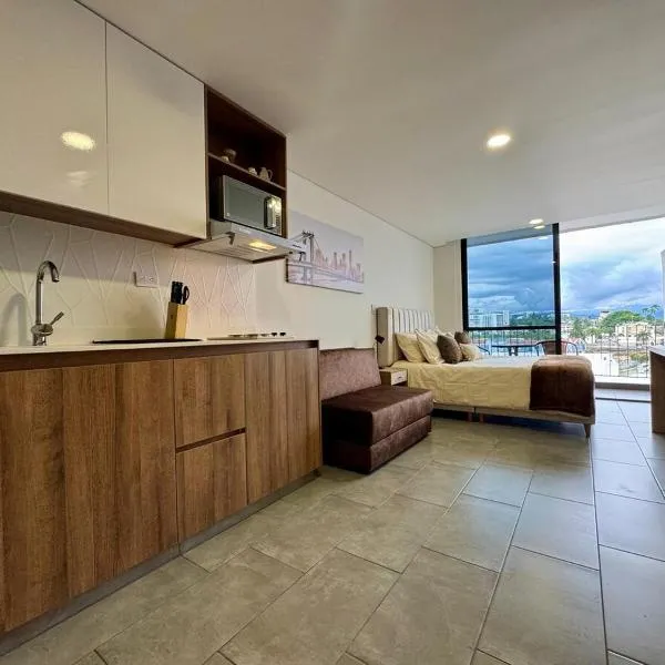 Apartaestudio con balcón en zona top，位于亚美尼亚的酒店