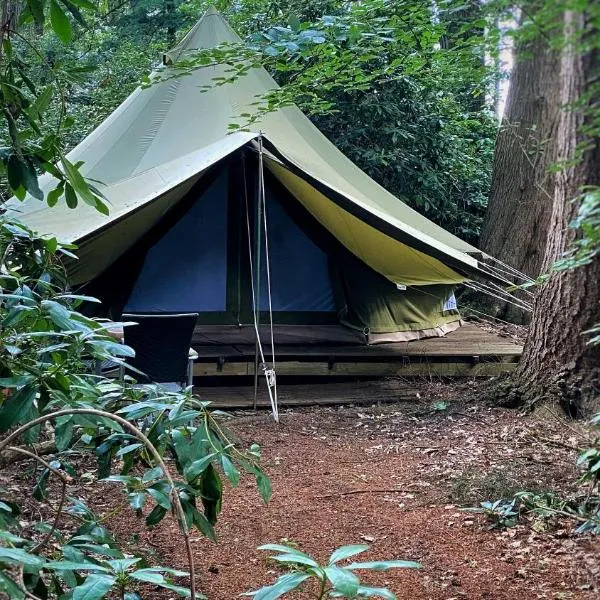SENSI - glampingtenten midden in de bossen，位于奥斯特坎普的酒店