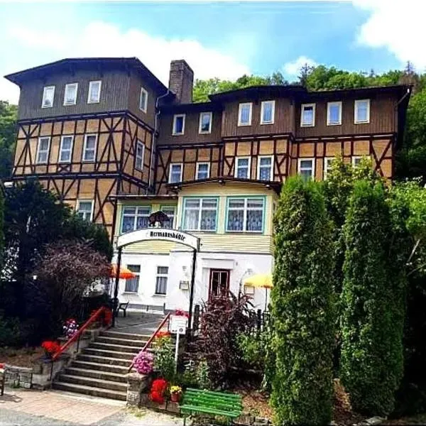 Hotel Appartementanlage Hermannshöhle，位于埃尔宾格罗德的酒店