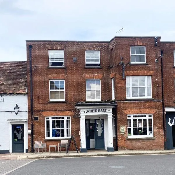 The White Hart Hotel，位于谢福德的酒店