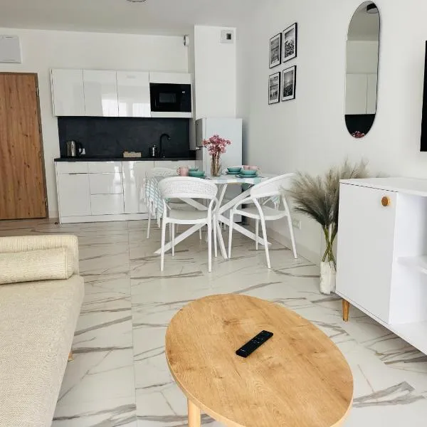 Rodzinny Apartament przy plaży, Bezpłatny parking Dąbki，位于达布基的酒店
