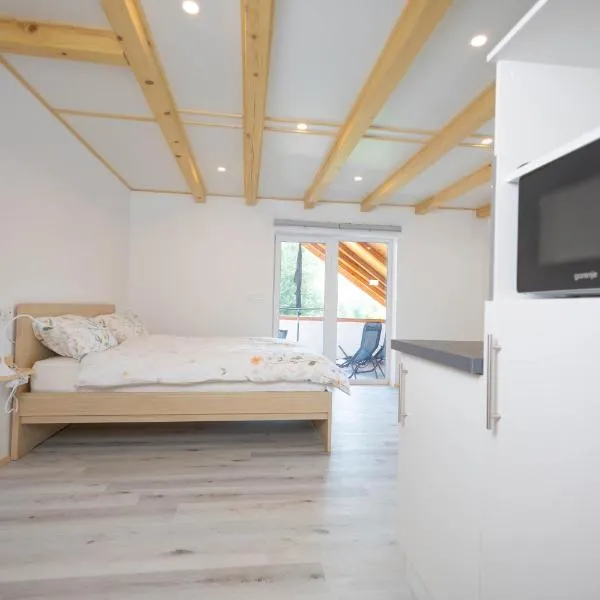 Apartma Pr' Bavnč，位于勒什的酒店