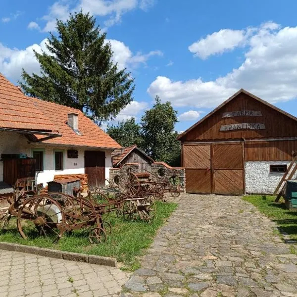 Spaní na seně，位于Milešín的酒店