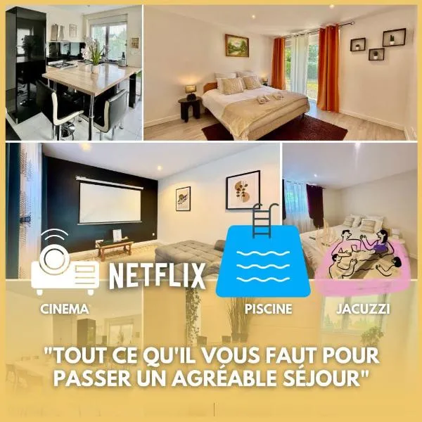 Maison spacieuse avec terrasse - DABNB，位于Saint-Brice-sur-Vienne的酒店