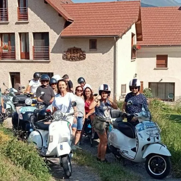 Les Clarines Perceneige - Chambre d'Hôtes Vue Sur Montagne & SPA，位于Saint-Jacques-en-Valgodemard的酒店