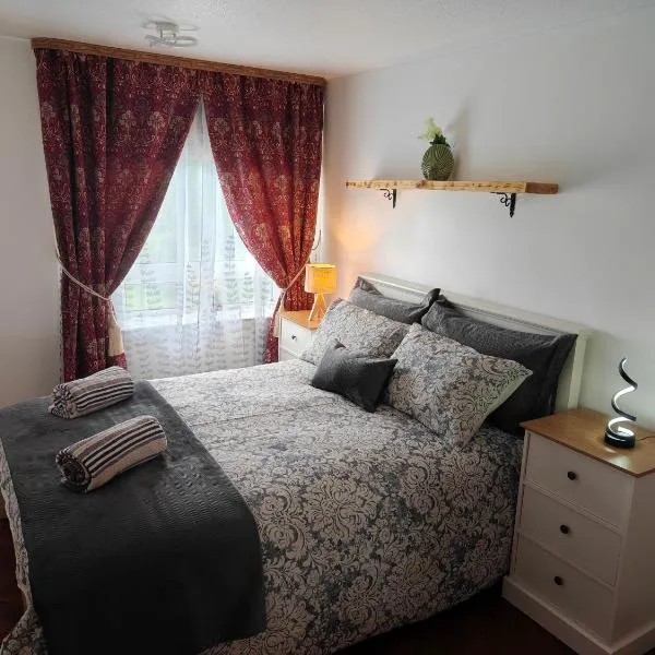 Modern 2 Bed Flat，位于东基尔布赖德的酒店