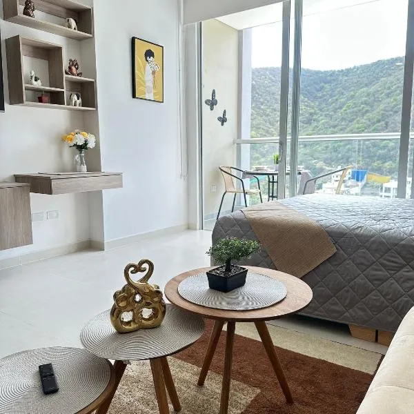 707 Chess Loft en Pozos Colorados，位于圣玛尔塔的酒店