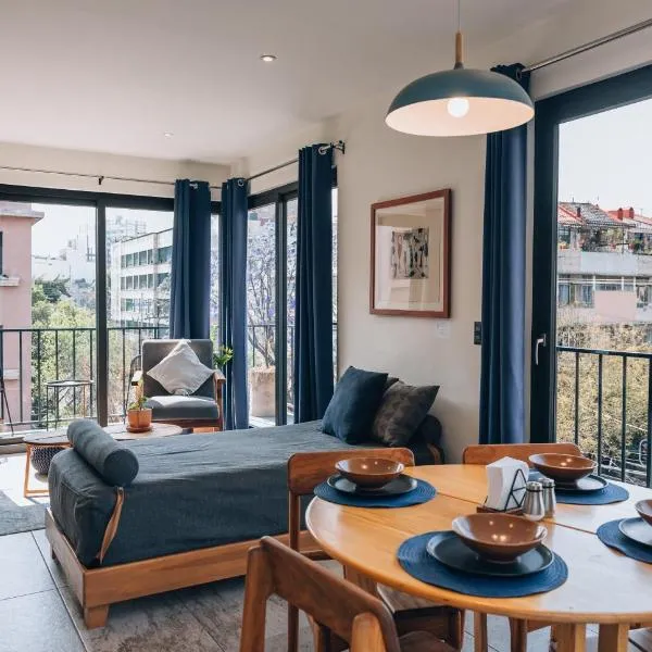 Tanat Art Apartments,位于墨西哥城的酒店