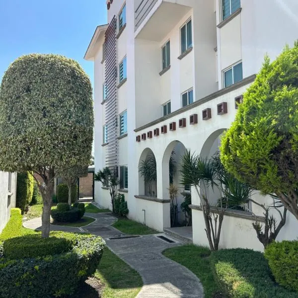 Cómodo Departamento en San Andrés Cholula，位于乔卢拉的酒店