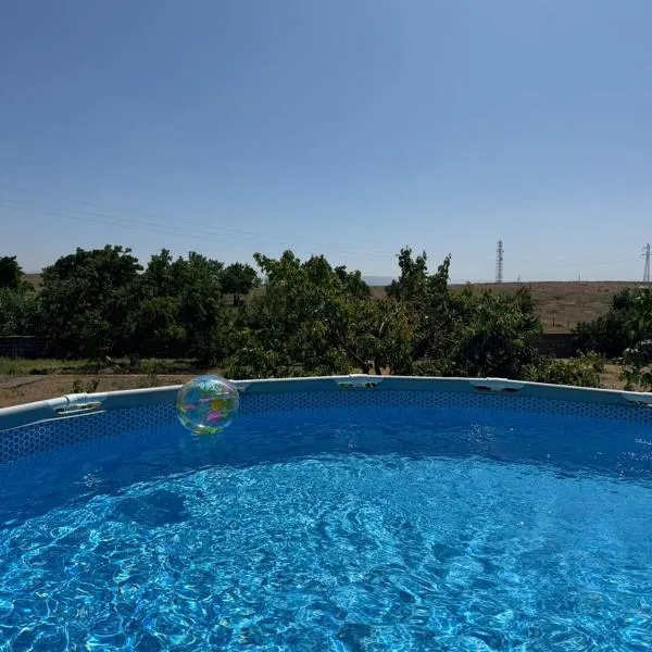 Villa Sandra and Pool near Airport，位于Norakert的酒店