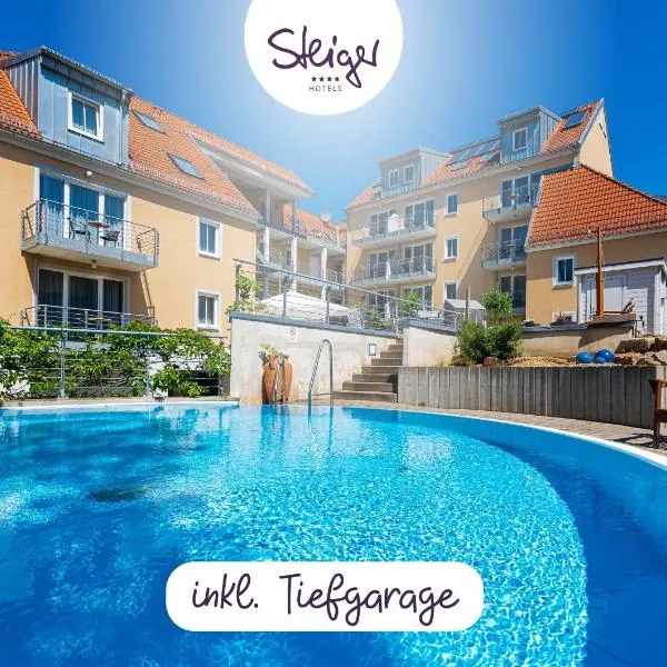 Apparthotel Bad Schandau by STEIGER Hotels，位于巴特尚道的酒店