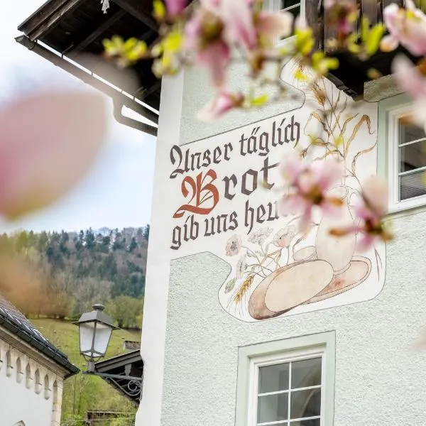 Ferienwohnung Marktschellenberg zwischen Berchtesgaden und Salzberg am Untersberg，位于马克特谢伦贝格的酒店