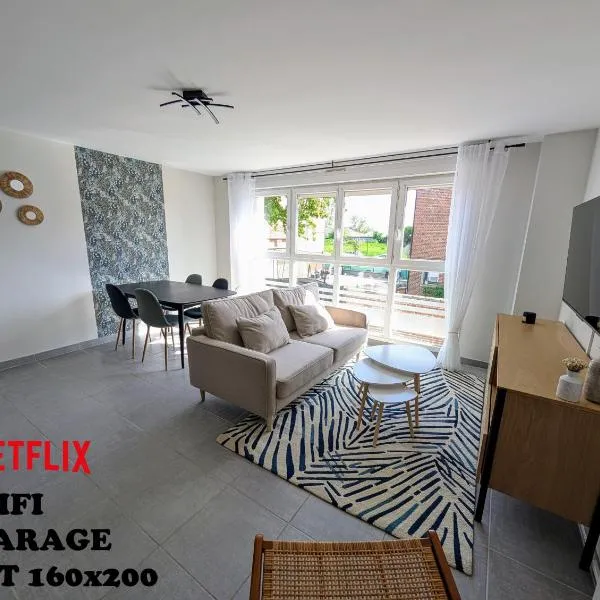Le cottage du moulin - NETFLIX - WiFi - Garage，位于Oresmaux的酒店