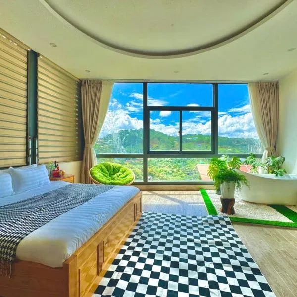 Pine Forest House Dalat，位于阿普春安的酒店