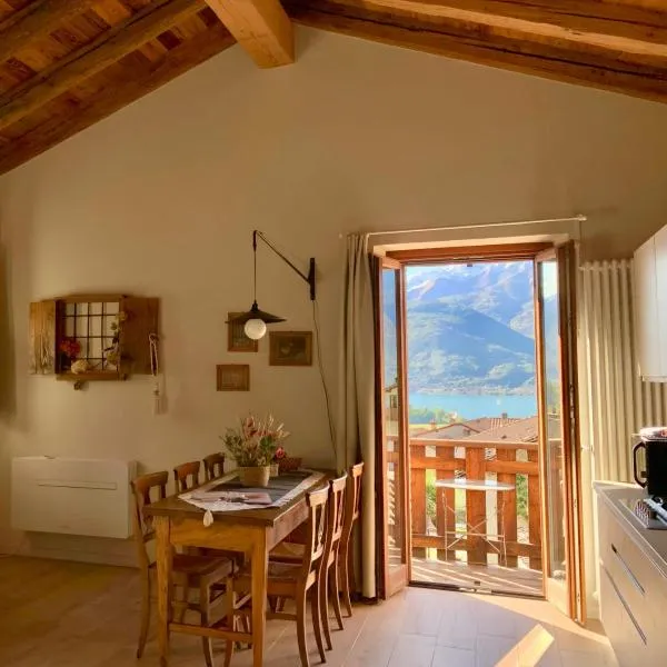 Alle Macine - Lake Como Heritage Home in Molino Maufet Watermill - Lake View Balcony，位于科利科的酒店