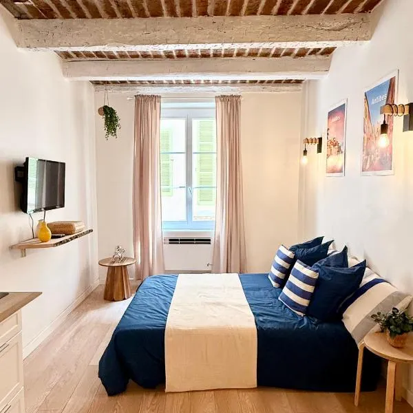 Provençal Studio - Vieil Antibes，位于昂蒂布的酒店