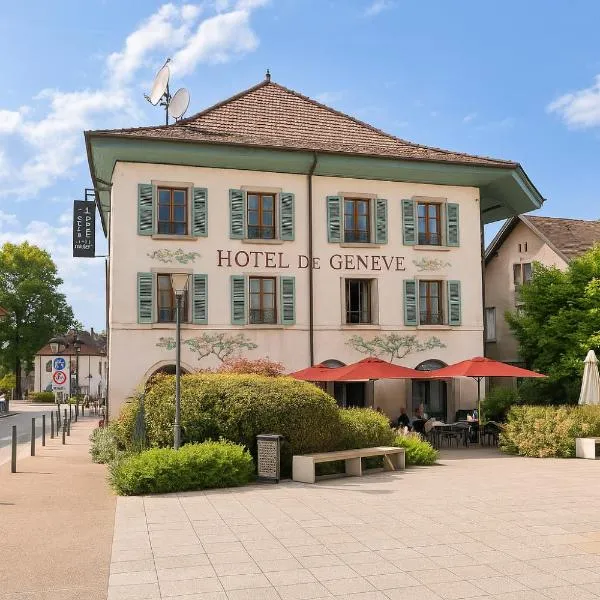 Hôtel de Genève et Restaurant , Faverges-Seythenex，位于法韦热的酒店