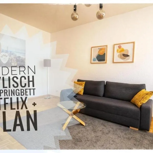 Auf dem Kassberg - Walter 3OG mit Aufzug, WLAN, Netflix und mehr，位于开姆尼茨的酒店