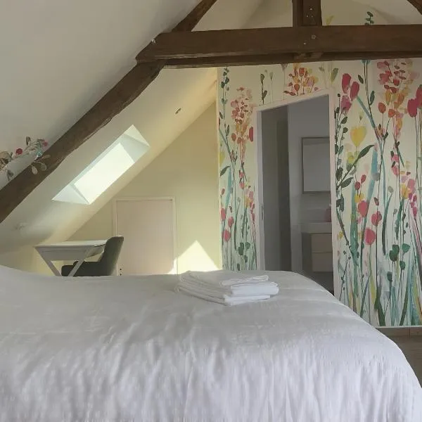 Chambres d'hôtes au coeur de la Mayenne，位于Saint-Mars-du-Désert的酒店