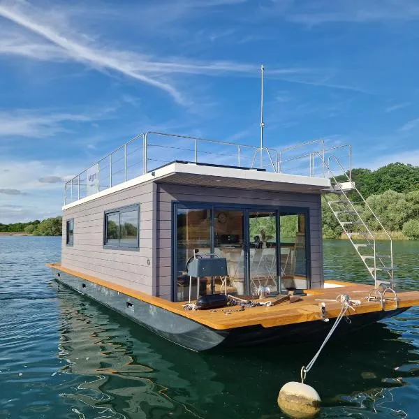 Bateau panoramique sans permis Lac du Der - Nemours，位于Sainte-Livière的酒店
