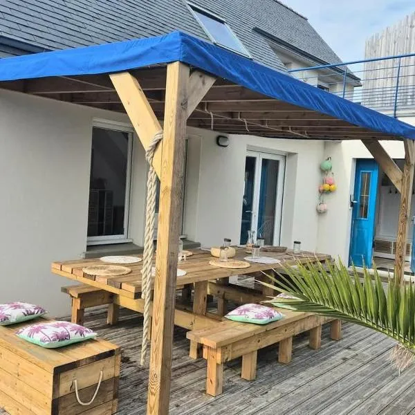 La villa Ty Mor Braz，位于Plouarzel的酒店