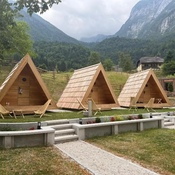 Glamping Kamp Triglav，位于索卡的酒店
