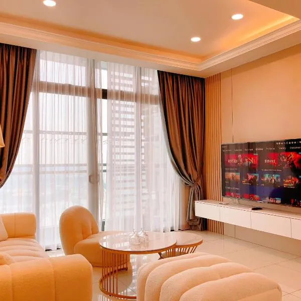 GYDEN STAYCATION #Green Haven near Senibong&Regency，位于马西的酒店